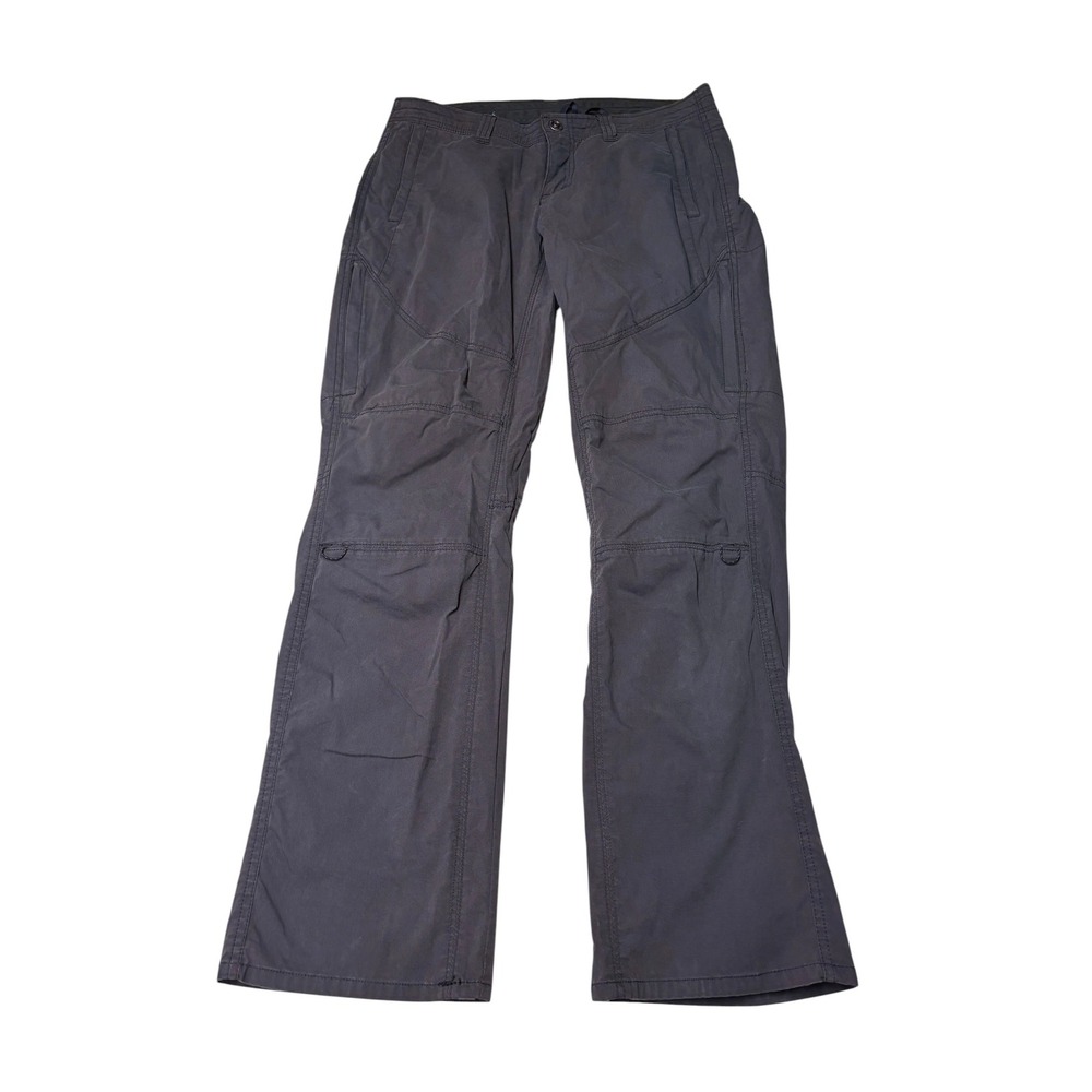 Kuhl Splash Roll-Up Hiking Pants Charcoal Gray Womens 10 W32 L31 Short Outdoor‎
